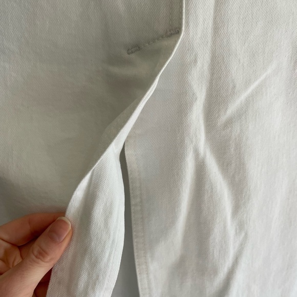 NWT ALC Hunter Denim Maxi Skirt in White - Picture 7 of 9